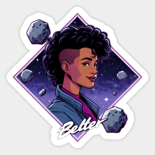 Belter Space Engineer - Asteroids - Sci-Fi Sticker